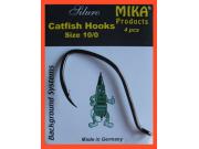 Catfish Hooks 10/0 -4pcs